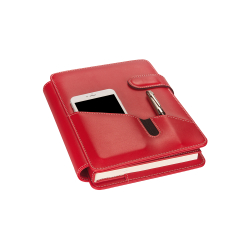 2K 5283 Ajanda Tarihsiz Çizgili 17x24 Ajanda Defter 160 Yaprak Ivory Kağıt Suni Deri