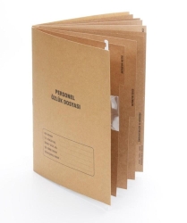 1 Adet Dört Çekmeceli Kartoteks Dosya Dolabı 100 Adet 8 Sayfalı Askılı Personel Özlük Dosyası Kampanyalı Fiyat - 3