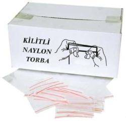 15x18cm Kilitli Naylon Torba 600 lü Kutu - 4