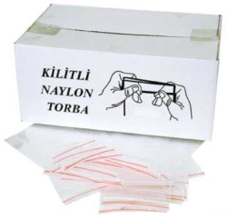 40x50cm Kilitli Naylon Torba 100 lü Kutu - 4