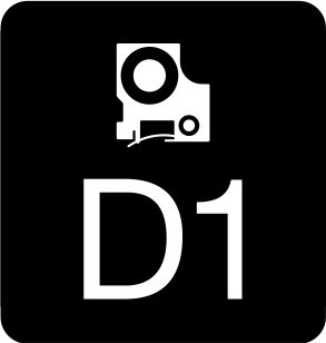 Dymo D1 Logo