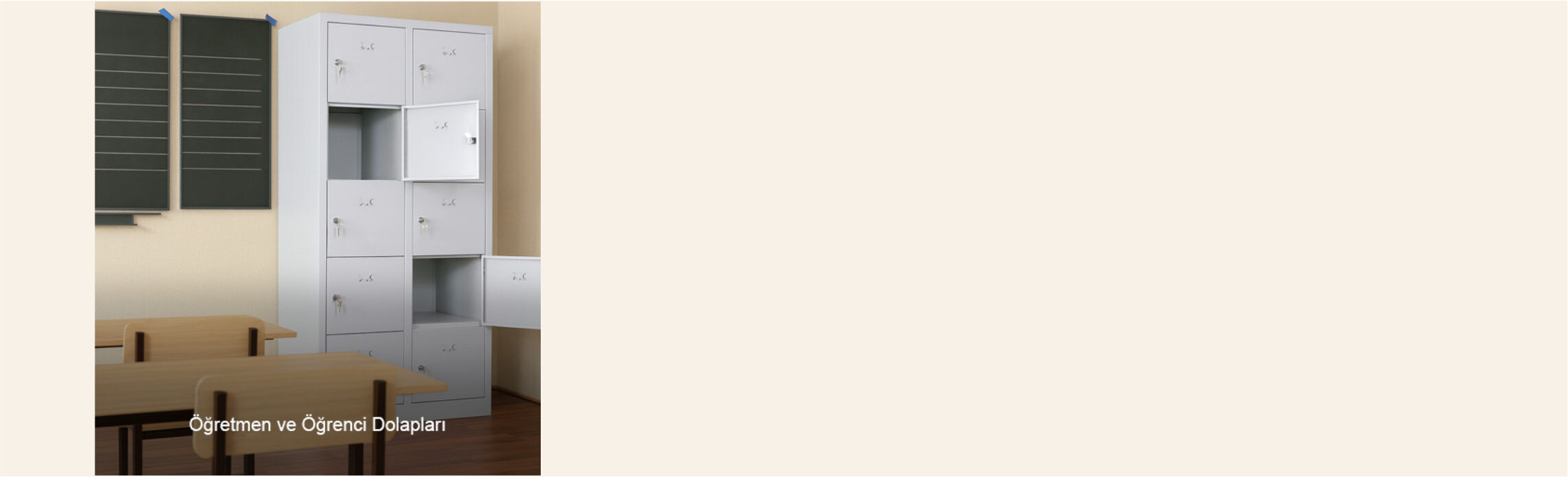Öğretmen Öğrenci Dolapları