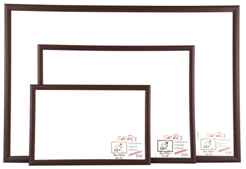 Akyazı 45X60 Duvara Monte Ahşap Çerçeve Safari Yazı Tahtası - 1
