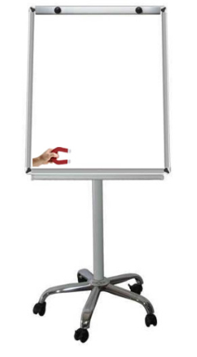 Akyazı 70x100 Yıldız Mobil Flipcartlı Manyetik Yazı Tahtası - 1