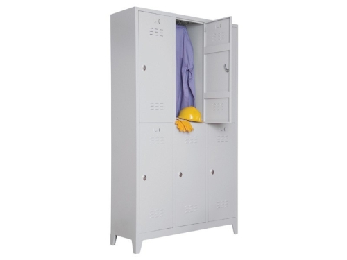 Metal Altı Yarım Boy Kapılı Ekonomik Soyunma Dolabı - 1