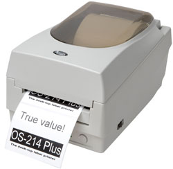 ARGOX OS-214 PLUS DİREK TERMAL - TERMAL TRANSFER BARKOD YAZICI - 1