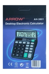 Arrow AH-3801 12 Haneli Hesap Makinası