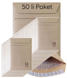 Asil Hava Kabarcıklı Zarf 17x23cm (50 li Paket)