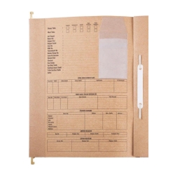 Metal Askılı Personel Özlük Dosyası 8 Yapraklı 10 LU Paket - 5