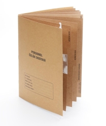 Metal Askılı Personel Özlük Dosyası 8 Yapraklı 5 li Paket - 2