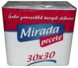 Mirada 100lü Peçete 30cm x 30cm (24 Paket)