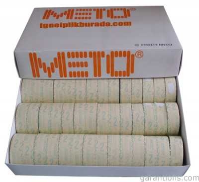 Beyaz Orjinal Meto Etiketleri (4 Numara - 42 li Paket) - 1