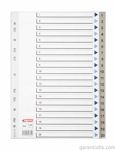 BigPoint 1-20 Rakamlı Seperatör - 1