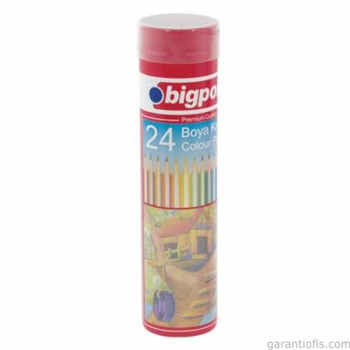 BİGPOİNT BP 941 Metal Tüp Tam Boy Kuru Boya (24 Renk) - 1