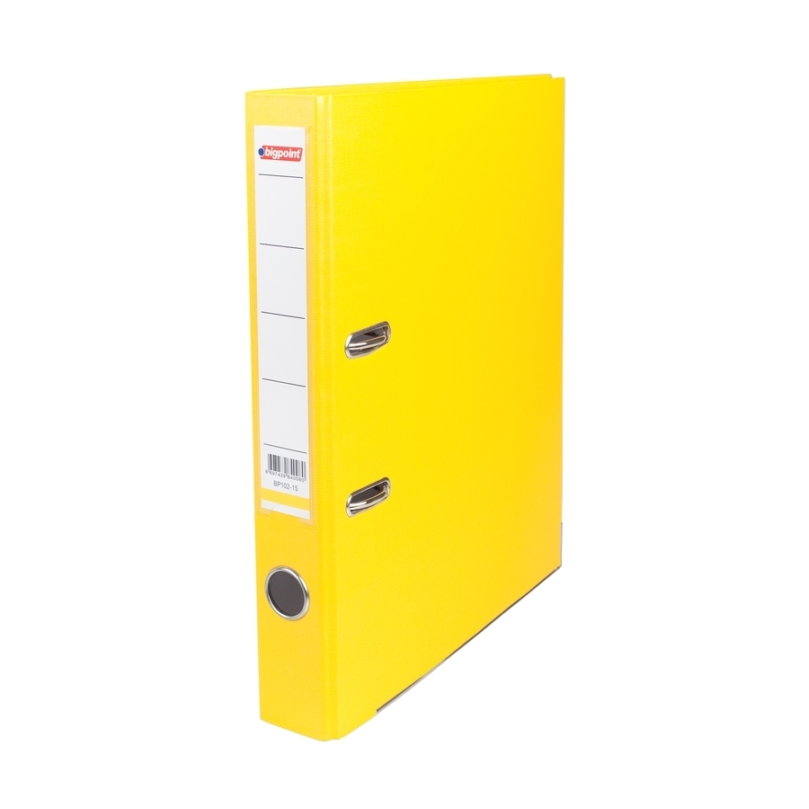 Bigpoint Bp102 Sarı Dar Plastik Klasör