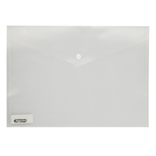 Bigpoint BP230 Şeffaf Çıtçıtlı A4 Dosya (12 li Paket) - 1