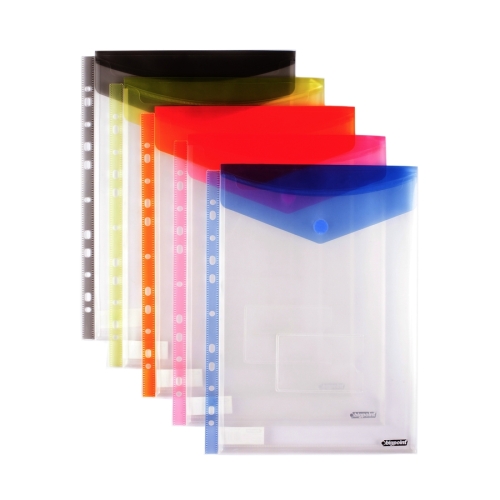 Bigpoint BP251 Dik Cırtlı Dosya Renkli (12 li Paket) - 1