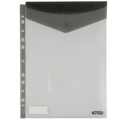 Bigpoint BP251 Dik Cırtlı Dosya Siyah (12 li Paket) 