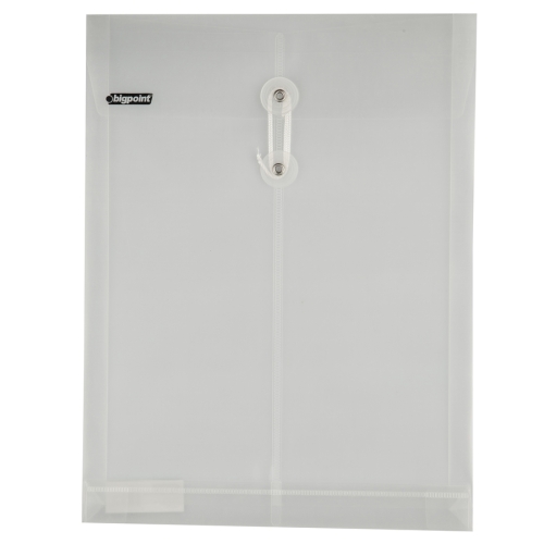 Bigpoint BP252 İpli Evrak Dosyası A4 Şeffaf (10 lu Paket) - 1