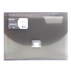 Bigpoint BP262 Körüklü Dosya Dumanlı A4 Kilitli 13 Cepli - 1