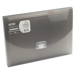 Bigpoint BP262 Körüklü Dosya Dumanlı A4 Kilitli 13 Cepli - 2