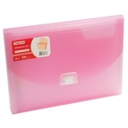 Bigpoint BP262 Körüklü Dosya Pembe A4 Kilitli 13 Cepli - 2