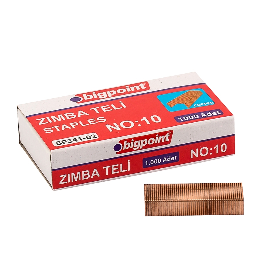 Bigpoint Bp341 Zımba Teli No:10 Bakır (20 Li Paket)