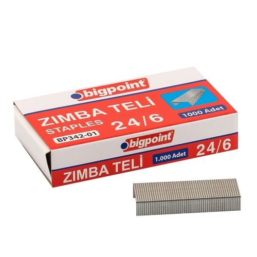 Bigpoint BP342 Zımba Teli 24/6 (10 lu Paket) - 1