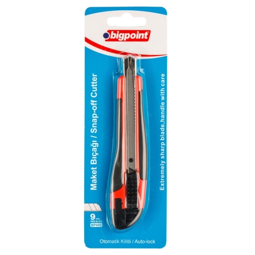 Bigpoint BP450 Dar Maket Bıçağı Kauçuk Gövdeli - 1