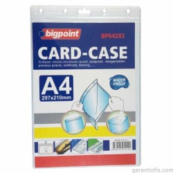 Bigpoint BP64261 Dikey A4 Kilitli Kart Poşeti