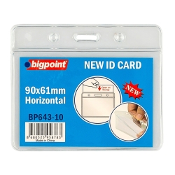 Bigpoint BP643 Kart Poşeti Dikey 90x61mm (10 lu)
