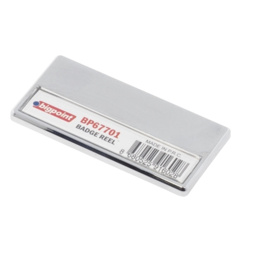 Bigpoint BP677 Metal Mıknatıslı İsimlik Silver - 2