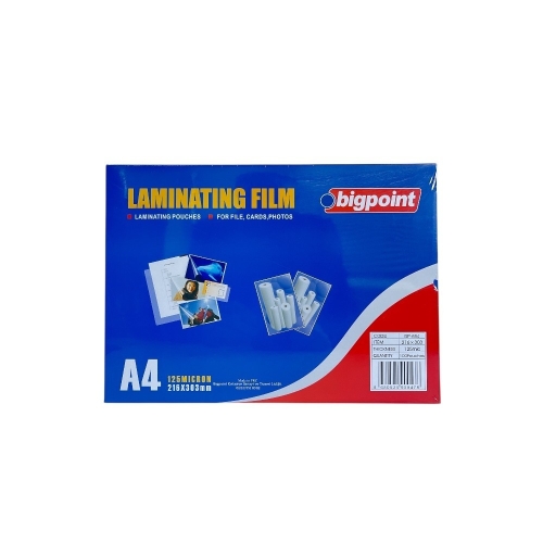 Bigpoint BP694 Laminasyon Filmi A4 (125 Micron - 100 lü Paket) - 1