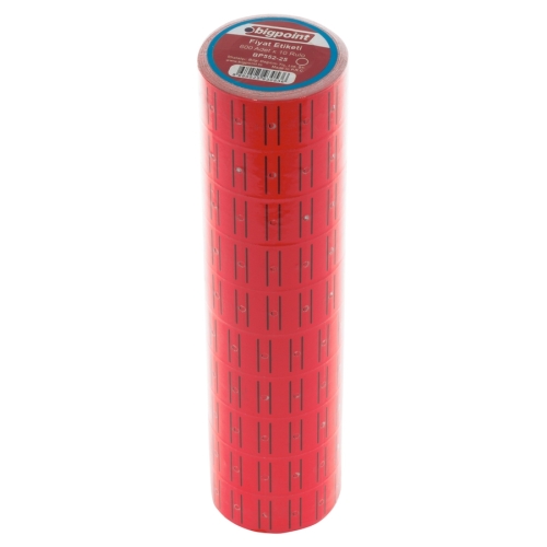 Bigpoint Fiyat Etiketi Kırmızı (10 lu Paket) - 2
