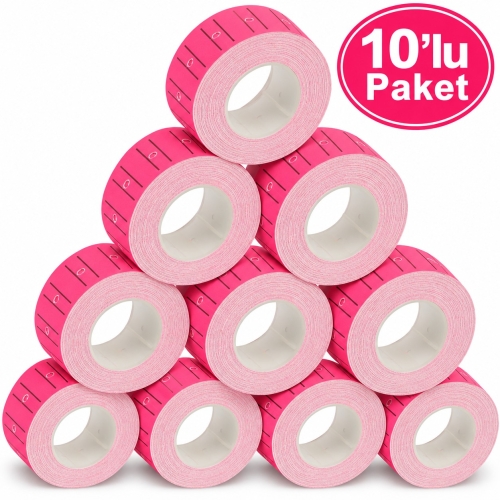 Bigpoint Fiyat Etiketi Pembe (10 lu Paket) - 1