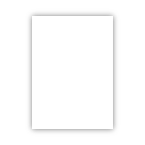 Bigpoint Fon Kartonu 50x70cm Beyaz (100 lü Paket) - 1