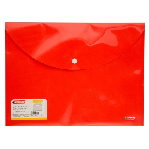 Bigpoint Lolly Çıtçıtlı A4 Dosya Parlak Renkli (12 li Paket) - 2