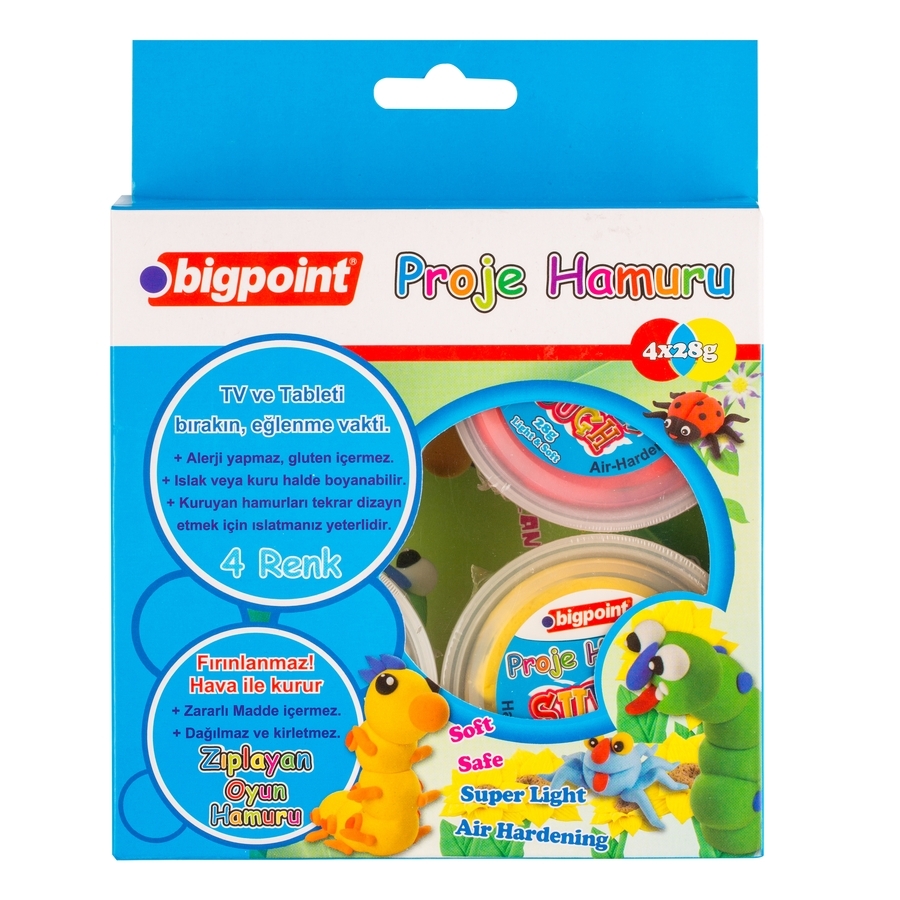 Bigpoint Proje Hamuru 4 Renk