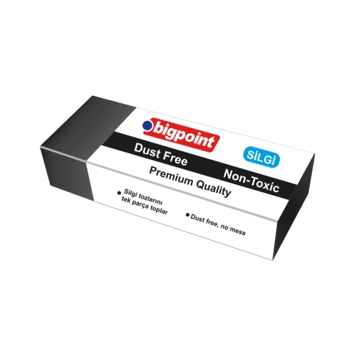 Bigpoint Siyah Silgi Orta Boy Dust-Free - 1