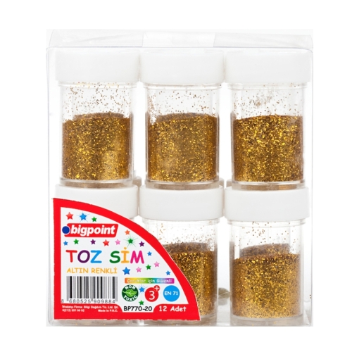 Bigpoint Toz Sim Altın (12 li Tüp) - 1
