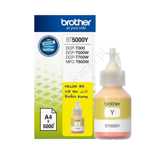 BROTHER BT5000Y SARI 5000 SAYFA KARTUS DCP-T300 DCP-T500W DCP-T700W MFC-T800W - 1