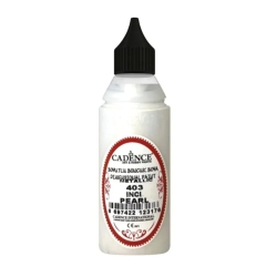Cadence 403 İnci Boyutlu Boncuk Boya (Metalik - 50 ml)
