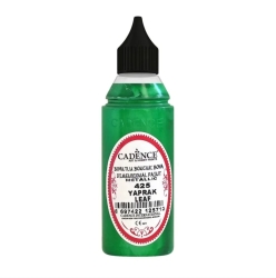 Cadence 425 Yaprak Yeşili Boyutlu Boncuk Boya (Metalik - 50 ml)