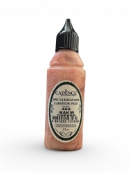 Cadence 452 Bakır Boyutlu Boncuk Boya (Simli - 50 ml)