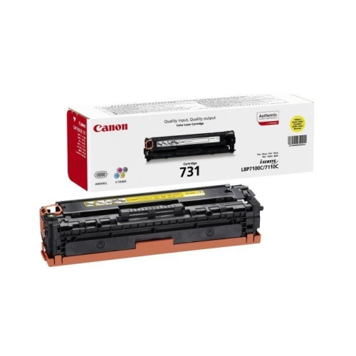 CANON 6269B002 CRG-731Y LAZER SARI TONER 1.500 SAYFA - 1