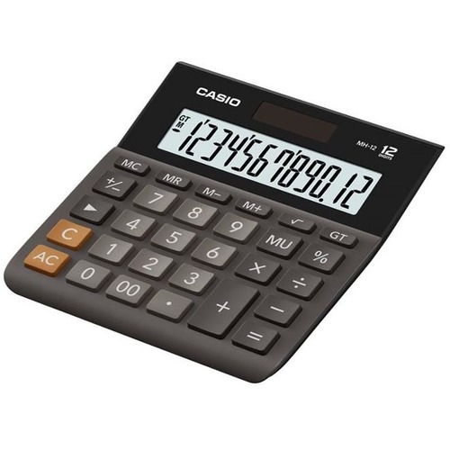 Casio DH-12 Geniş Ekranlı Masaüstü Hesap Makinesi (12 Haneli) - 1