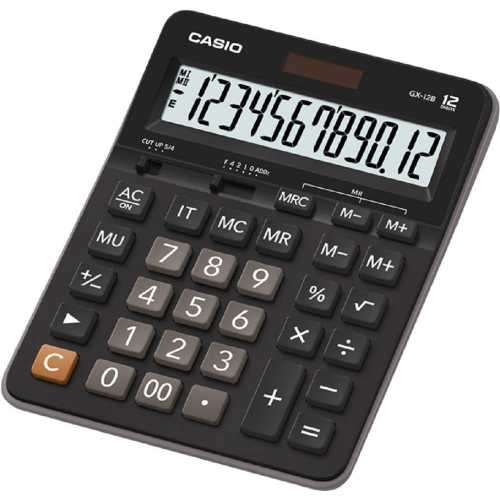Casio GX-12B Masaüstü Hesap Makinesi (12 Haneli) - 1