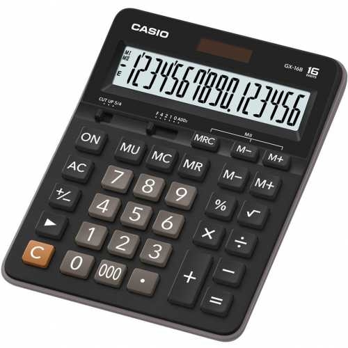 Casio GX-16B Masaüstü Hesap Makinesi (16 Haneli) - 1