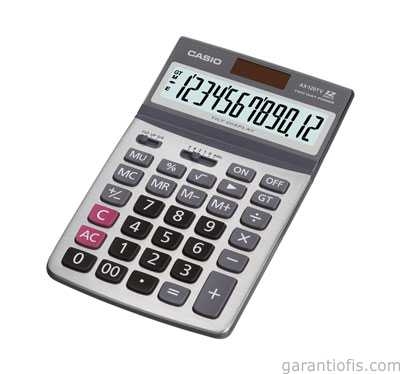 Casio Hesap Makinesi AX-120ST Eğimli Ekran 12 Haneli - 2
