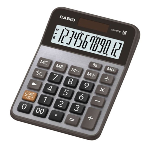 Casio MX-120B Ekonomik Masaüstü Hesap Makinesi  (12 Haneli) - 1